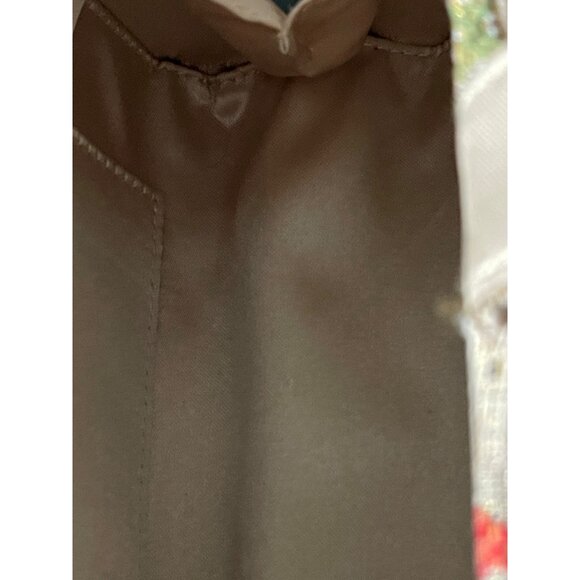 Tapestry Handbag Elegantly Beaded in Multicolors With Applied Vinyl Flower - Picture 9 of 10